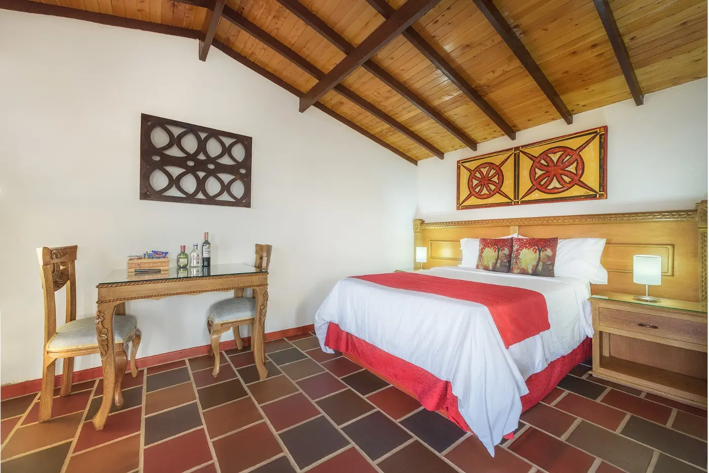Habitación real del hospedaje
